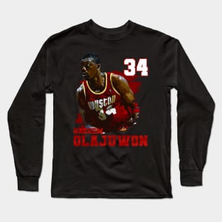 Hakeem Olajuwon | 34 Long Sleeve T-Shirt